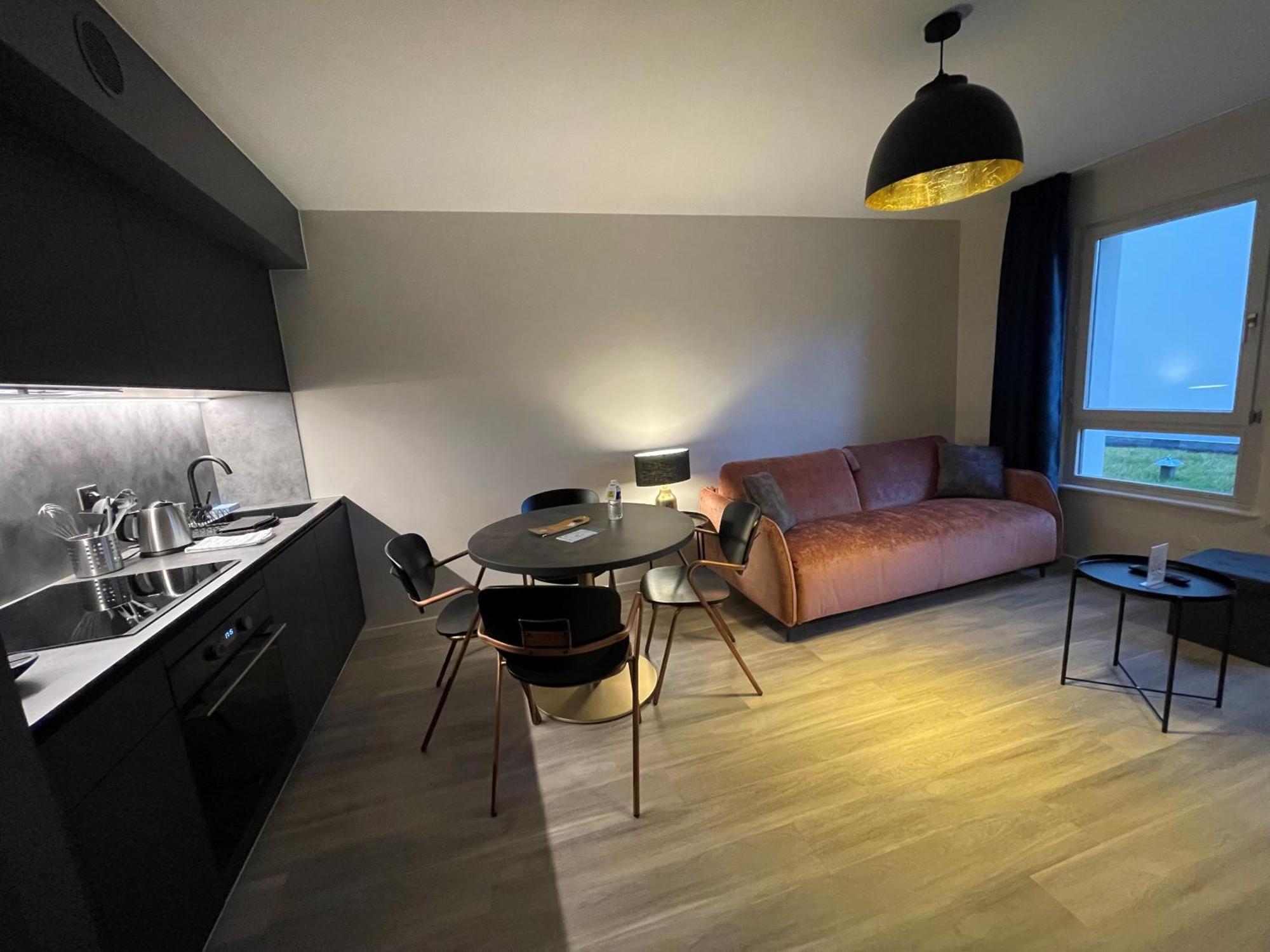 Les Appartements Du Parc - Acces Piscine Et Spa マンステール 部屋 写真