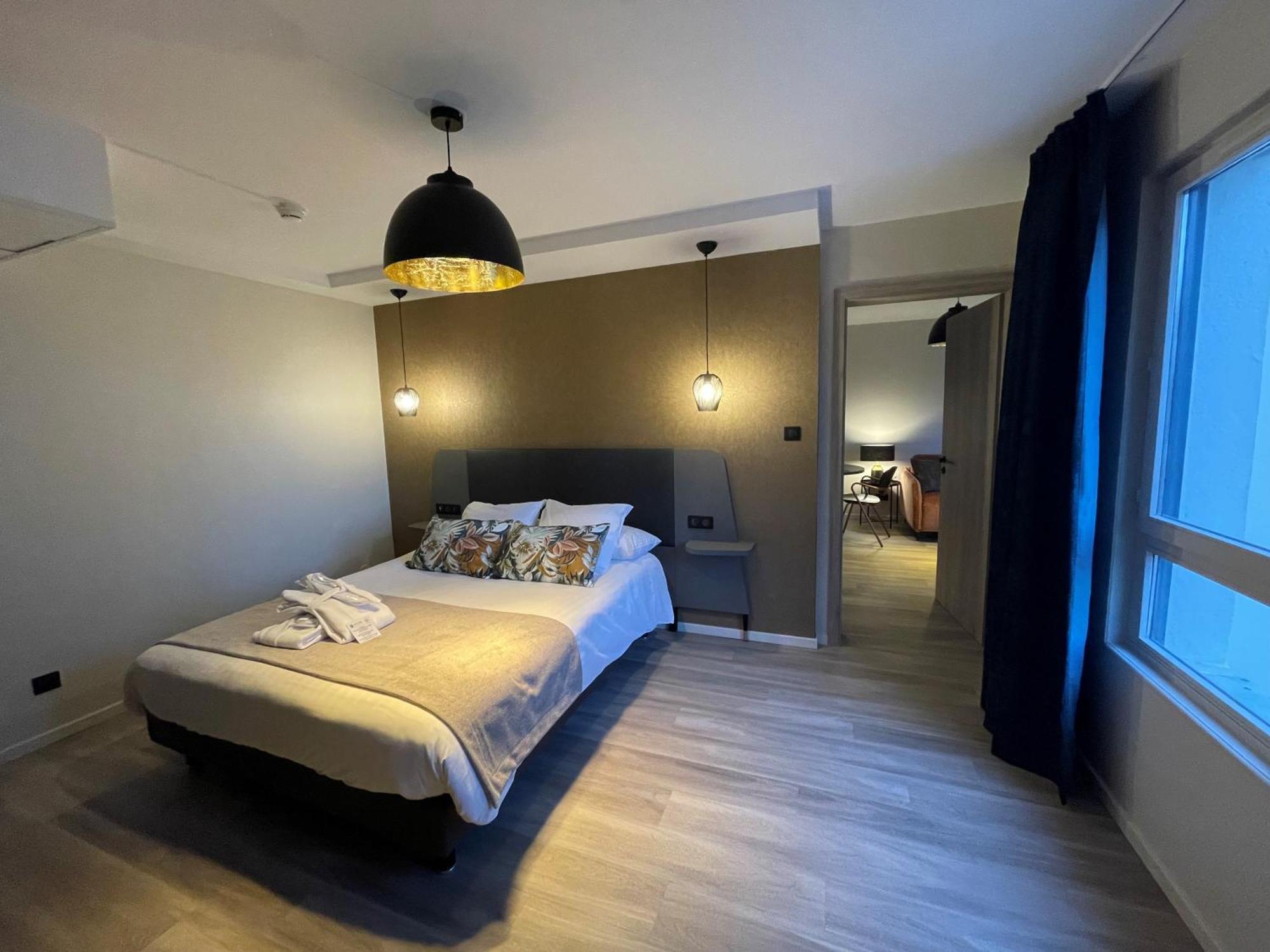 Les Appartements Du Parc - Acces Piscine Et Spa マンステール 部屋 写真